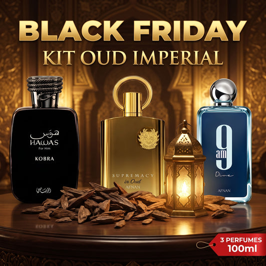 Black Friday kit perfumes árabes