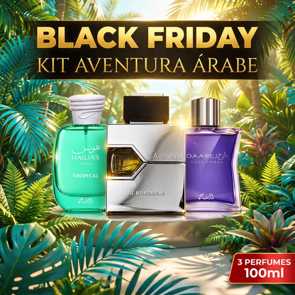 Black Friday kit perfumes árabes