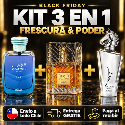 Kit 3 en 1 Frescura & Poder