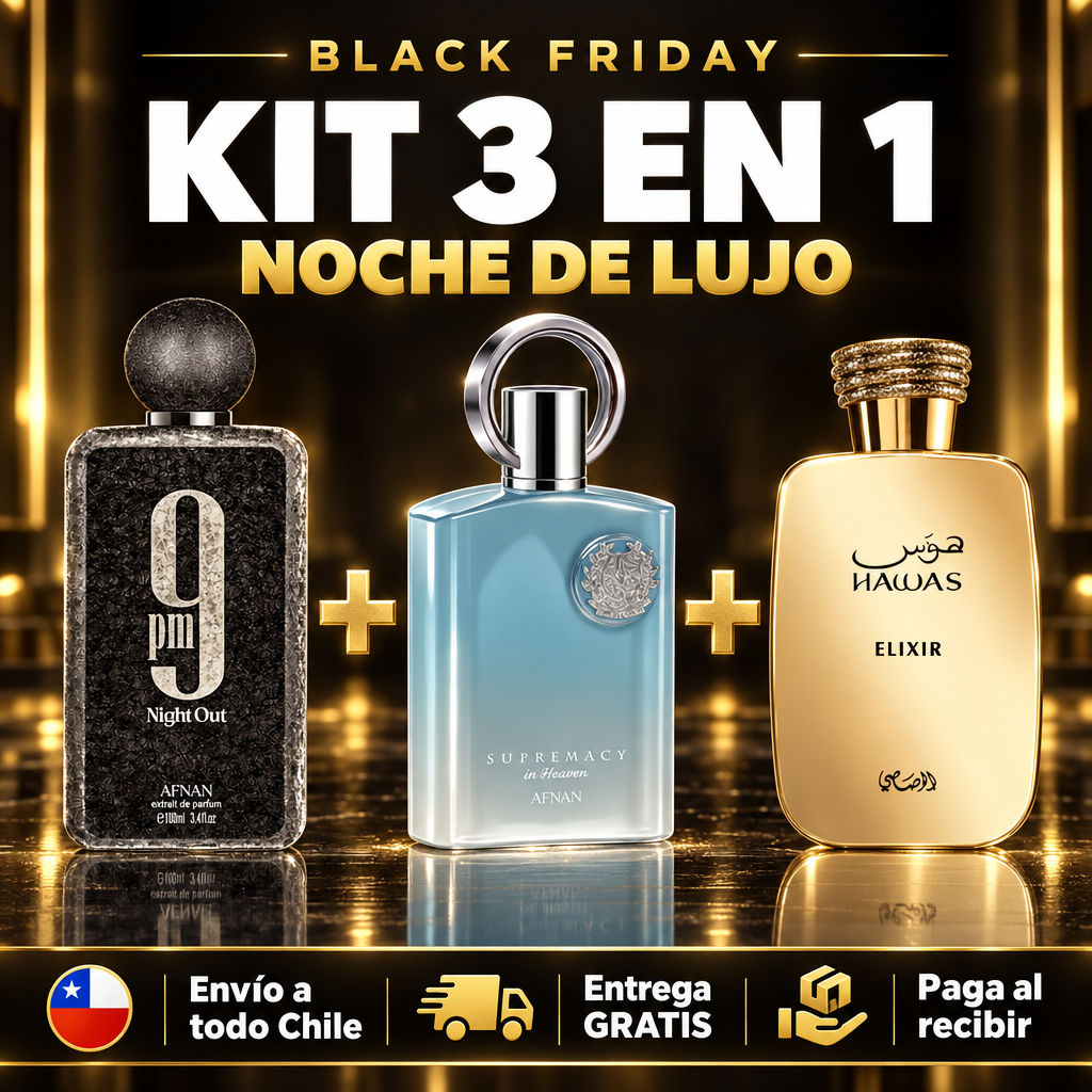 Kit 3 en 1 Noche de Lujo