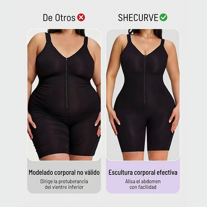 Faja Easy Slide Body Entero | Control Abdomen y Efecto Push Up